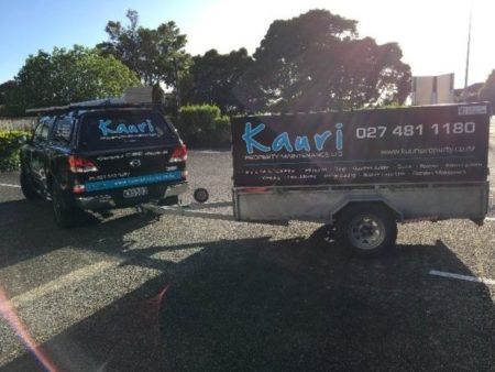 Kauri Property Maintenance Ute