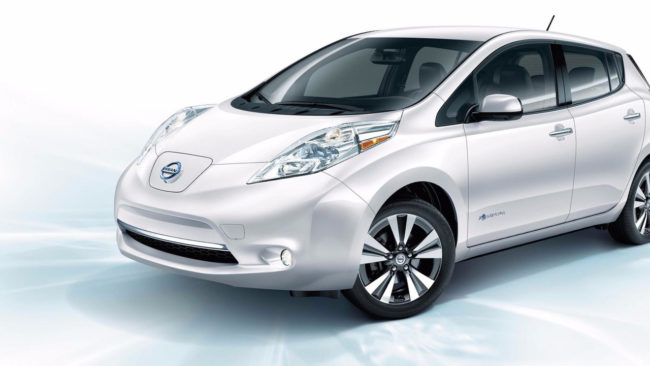 Nissan Leaf electric vehicle for lease