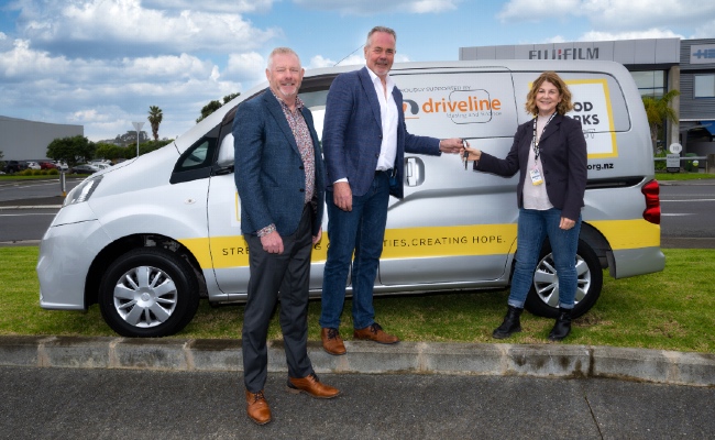 Cargo Van Financing: Driveline Donates Van to Charity