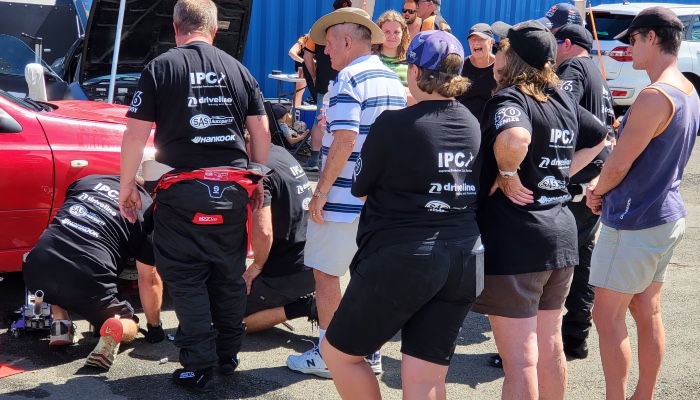 IPC racers are a supportive, tight-knit community.
