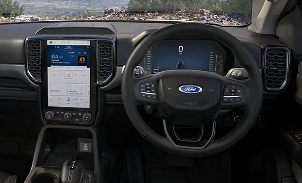 Ford Ranger Sport V6 new look dash.