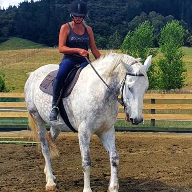 Kerry Hunter horse riding