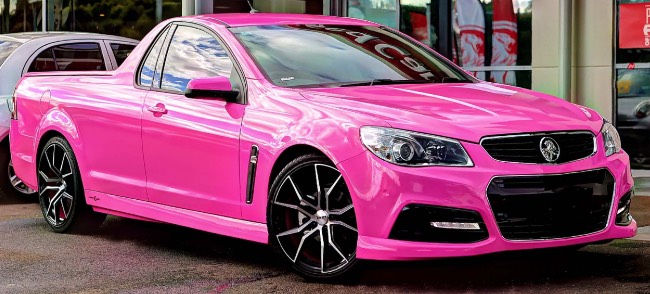 Pink ute - ACT