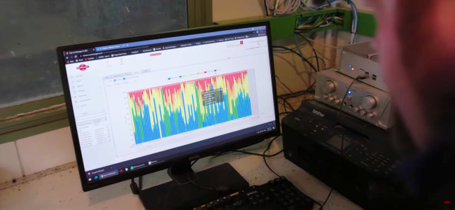 CowManager software running on PC