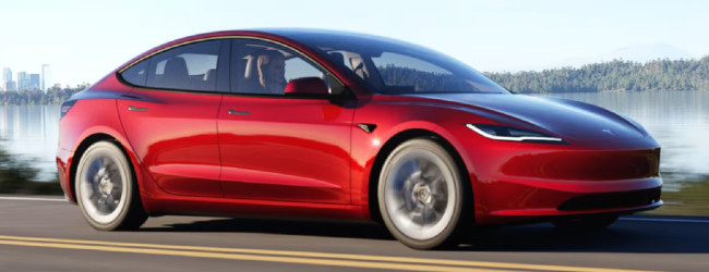 Tesla Model 3 EV lease or finance